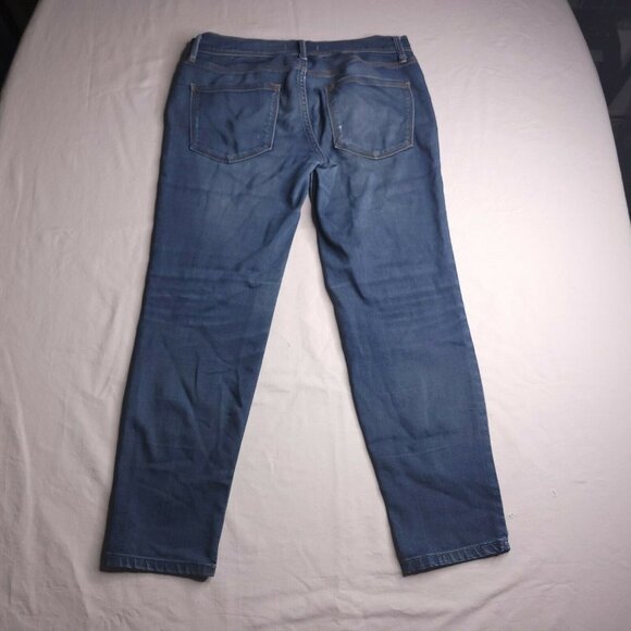 Free People Skinny Jean Size 27 Distressed Mid Rise Medium Wash Ankle Womens - Picture 4 of 8